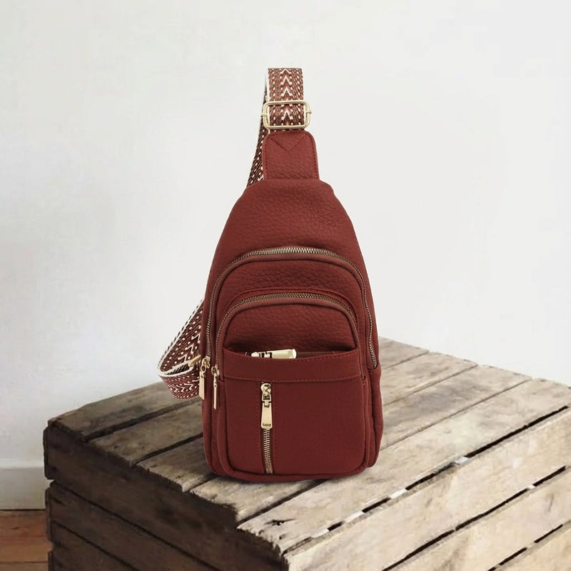 Francesca® | Genuine Leather Crossbody Bag